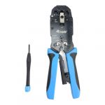 Equip Alicate p/ Cravar Fichas de Rede Professional Modular (RJ45/12/11)