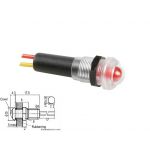 Velleman LED Piloto Waterproof 12v Red - 12VTR