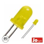 Jolight led 3MM Amarelo Difuso Intermitente - LL0340Y-D