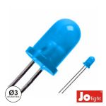 Jolight led 3MM Azul Difuso Intermitente - LL0340B-D