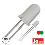 Jolight led 5MM Multicor Vermelho e Verde Difuso - LL0542RG-D