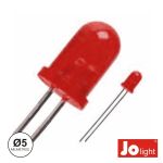 Jolight led 5MM Alto Brilho Vermelho Difuso - LL0510R-D