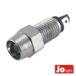 Jolight led 5MM Alto Brilho Verde Comsuporte Metalico - LL9040