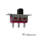 Velleman Interruptor unipolar deslizante 6 pinos TS11