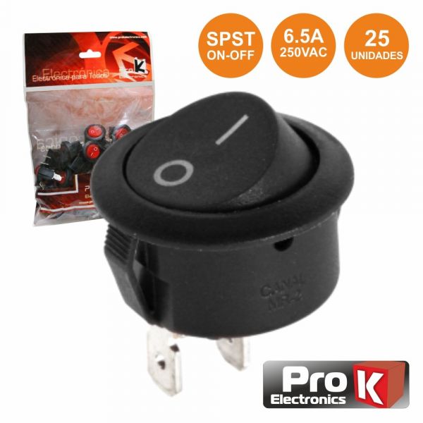 Prok Interruptor Basculante 3a 250v Spst On Off Mini Itr021a25 Itr021a25 Kuantokusta 8080