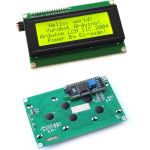 Satkit LCD Verde 20x4 CARACTERES com serial IIC/I2C Arduino
