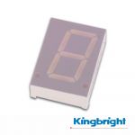 Kingbright Display 1 Dígito 20MM Anodo Comum Vermelho - SA08-11HWA
