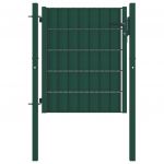 Portão de Cerca 101x100 cm Aço Verde - 145228