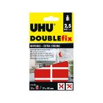 UHU Doublefix Invisível 12 Tiras - 19 X 40 mm - 0070100064