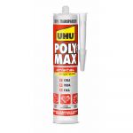 UHU Poly Max Cristal Express Transparente - Cartucho - 300 G - 0070080076
