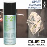 Due-ci Electronic Spray de 200ml Removedor Etiquetas - E-21