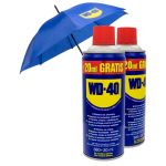 WD-40 Pack 6x Spray Multiusos 400ml + 6x Spray Multiusos 500ml c/ Oferta Guarda-Chuva - PACK-WD40400U