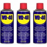 WD-40 Pack 3 unidades de Lubricante Multiusos 400ml