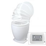 Jabsco Jabsco Lite Flush Electric 12V Toilet w/Control Panel - 58500-1012