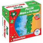 Science4You Mapa de Portugal 80 Peças