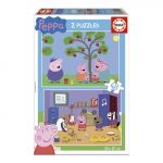 Educa Puzzle 2x48 Peças - Peppa Pig - 15625