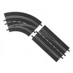 Carrera Digital 132 - Lane Change Curve - left, out to in - 30363