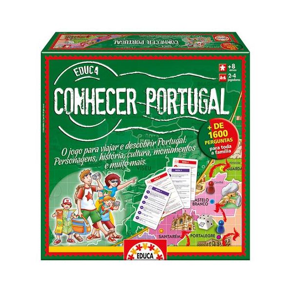 Educa Jogo Conhecer Portugal - 14670