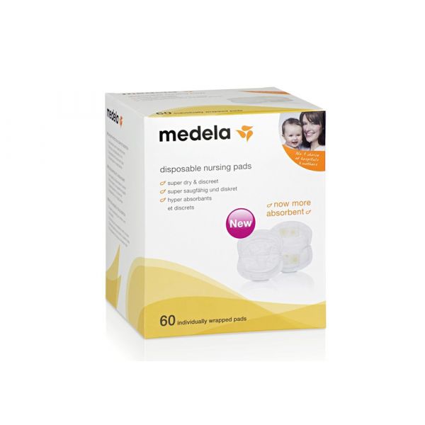 Medela Safe & Dry Protetores de Seios Descartáveis x 60 Unidades