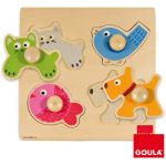 Goula Puzzle Animais Domésticos - 53116