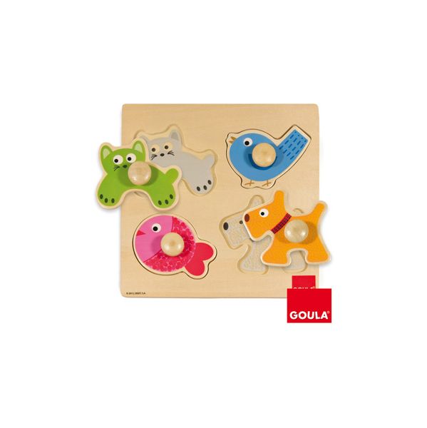 Goula Puzzle Animais Domésticos - 53116 | Kuantokusta