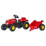 Rolly Toys Tractor a Pedais RollyKid Vermelho - 012121