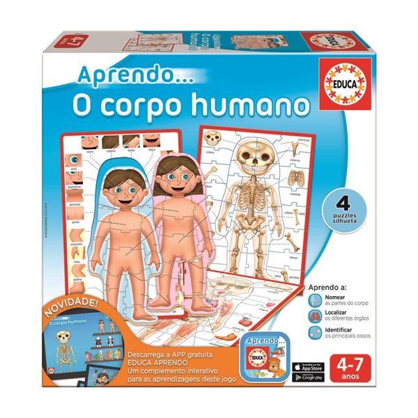 👧👦✏️Corpo humano - Escola Games - Jogos Educativos. 