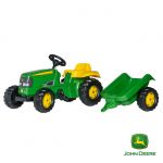 Rolly Toys Tractor a Pedais John Deere + Reboque - SRB012190