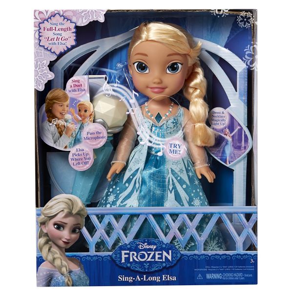 Frozen: Boneca Elsa Que Canta!! (EUA) - Desapegos de Roupas quase novas ou  nunca usadas para bebês, crianças e mamães. 544844