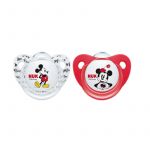Nuk Pack 2 Chupetas Trendline Mickey Mouse Silicone 6-18m