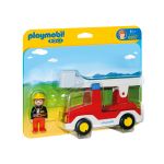Playmobil 1.2.3 - Carro dos Bombeiros - 6967