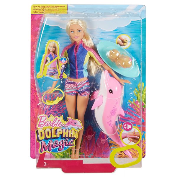 Barbie Sereia com Golfinho - Mattel - Bonecas - Compra na