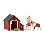 Schleich Farm World Dog Kennel - 42376