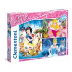 Clementoni Puzzle 3x 48 Peças - Princesas - 25211