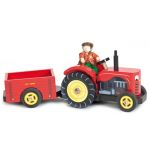 Le Toy Van o Tractor de Bertie, em Madeira - TV468
