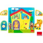 Goula Puzzle Casa Família Ursos - 53461