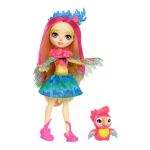 Mattel Enchantimals - Boneca com Amigo - Peeki Parrot - FNH22-6