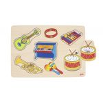 Goki Puzzle de Madeira 5 Peças Instrumentos Musicais - 57520