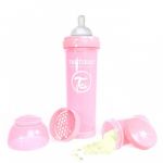 Twistshake Biberão Anticólico 330ml Pastel Rosa