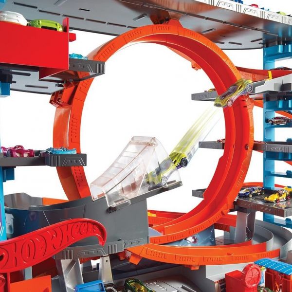 Pista Hot Wheels Mega Garagem Tubarão Gigante