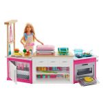 Mattel Barbie Super Cozinha com Boneca - FRH73