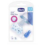 Chicco Chupeta Physio Soft Silicone e Clip 0-6m