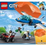LEGO City Polícia Aérea Detenção de Paraquedas - 60208