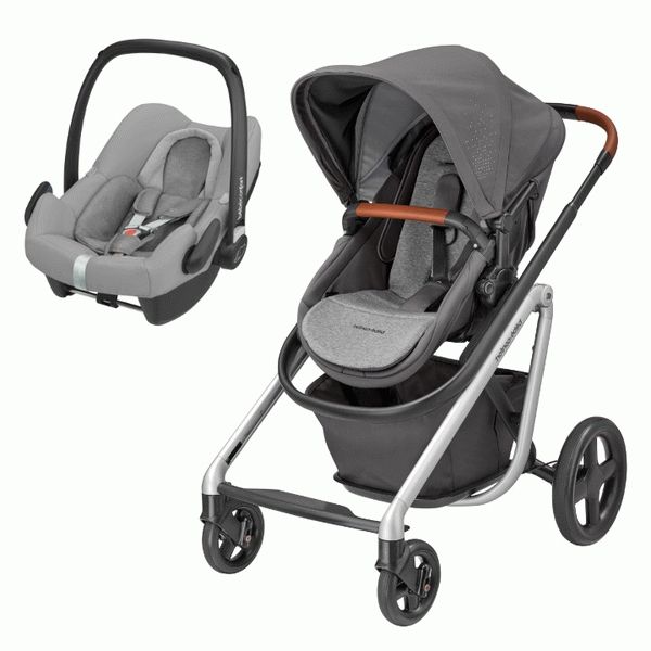 Bebe Confort Conjunto Duo Lila Rock Nomad Grey Kuantokusta