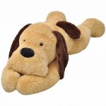 Cão de Peluche Castanho 120 cm
