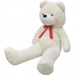 Urso de Peluche XXL Branco 160 cm