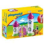 Playmobil 1.2.3 Castillo con Torre Apilable - 9389