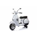 ATAA Cars Motocicleta Vespa Oficial 12V Eléctrica para Crianças Licença Piaggio White