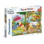 Clementoni Puzzle 3x48 peças - Winnie The Pooh - 25232
