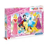 Clementoni Puzzle 104 peças - Princesas - 27086